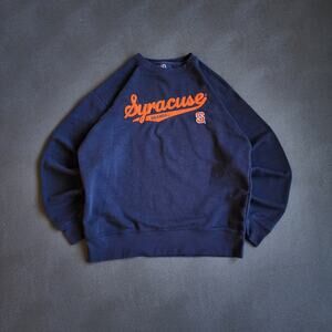 Y2K Syracuse Orange Navy Sweatshirt XL